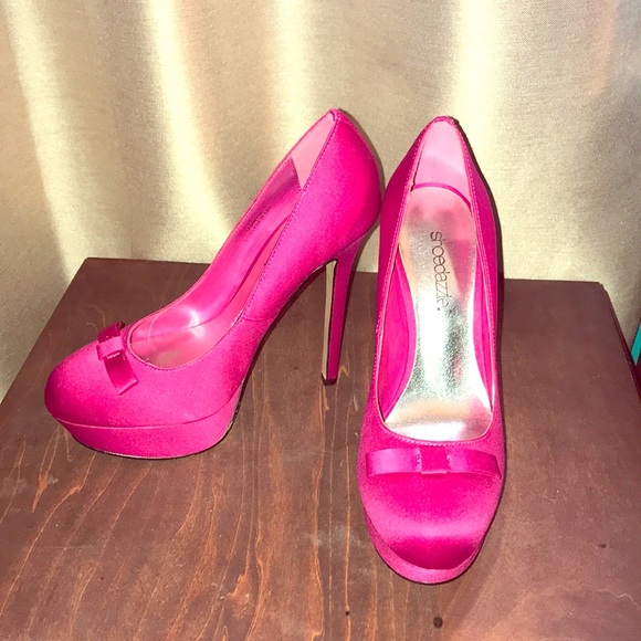 pretty pink heels